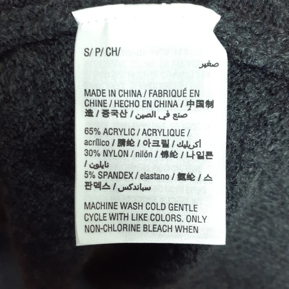 Style & Co Open Front Cardigan S Gray 413 - Picture 5 of 5